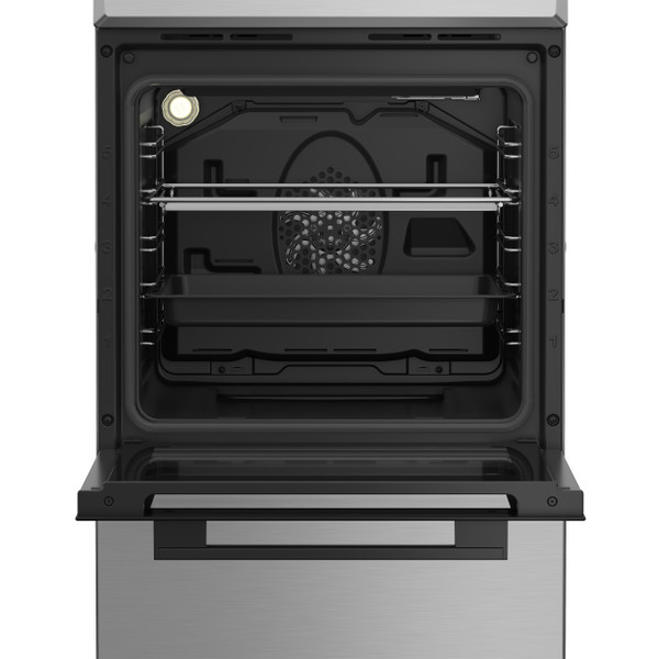 Indesit Pliit I5G5PMX Roostevaba teras Gaas Lifestyle frontal open