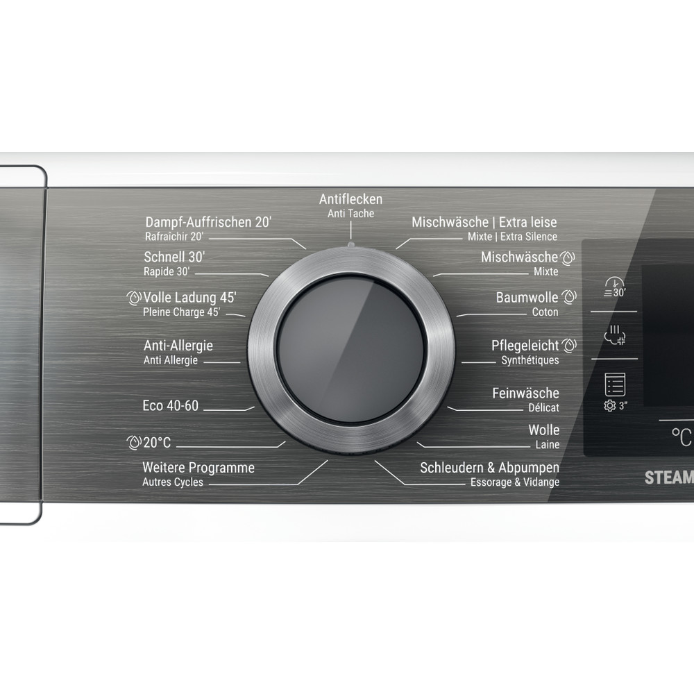 Bauknecht Lave-linge Appareil à pose libre B7 99 SILENCE CH Blanc Chargeurs frontaux A Program