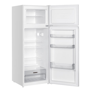 Whirlpool Réfrigérateur combiné Pose-libre W55T0 412W Blanc 2 portes Perspective
