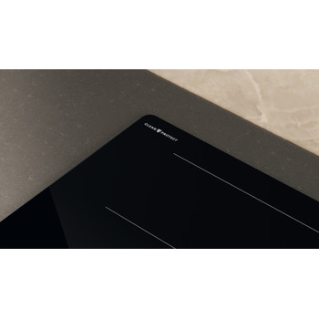 Whirlpool Table de cuisson WF S9860 CPNE Noir Induction vitroceramic Lifestyle detail