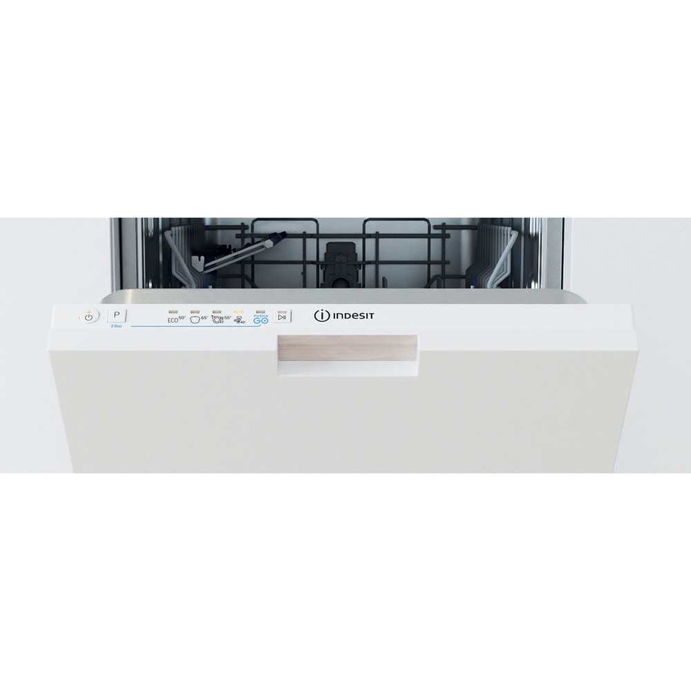 Indesit Nõudepesumasin Sisseehitatav IN2IE10CS80 Full-integrated E Control panel