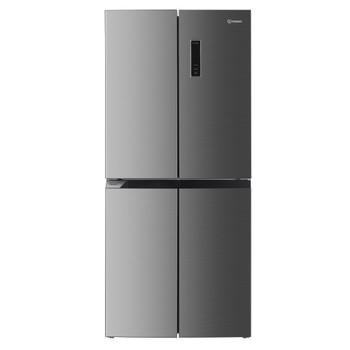 Indesit Side-by-Side Свободностоящи INGF 6421 XP4E Инокс Frontal