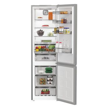 Whirlpool Холодильник з нижньою морозильною камерою. Соло WHK 25402 XP4U New Silver – ARC 1035 2 двері Lifestyle frontal open