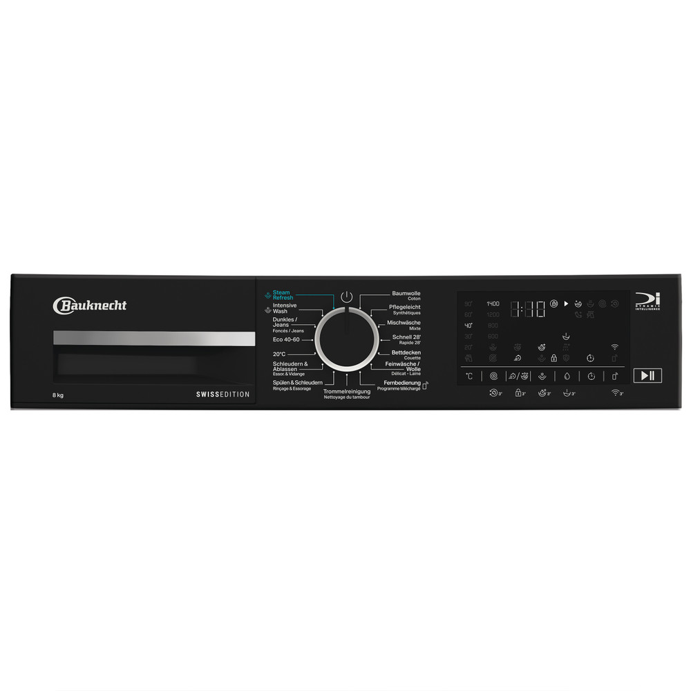 Bauknecht Waschmaschine Standgerät BKWM8109 Weiss Frontlader A Program