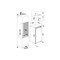 Indesit Réfrigérateur Encastrable INS 10012 Blanc Technical drawing