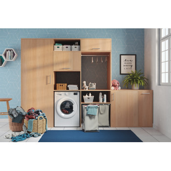 Indesit Перална машина Свободностоящи IM 862 MY TIME EE Бял Предно зареждане A Lifestyle frontal