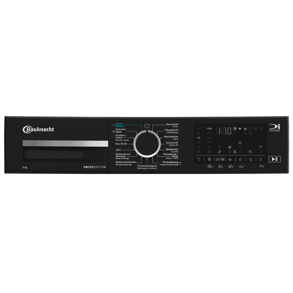 Bauknecht Lave-linge Appareil à pose libre BKWM6109 Blanc Chargeurs frontaux A Program