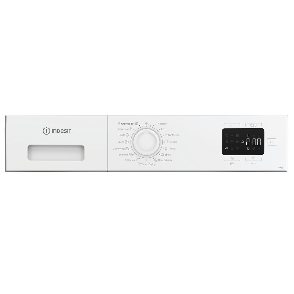 Indesit Στεγνωτήριο C YSD 83D WW EE Λευκό Program