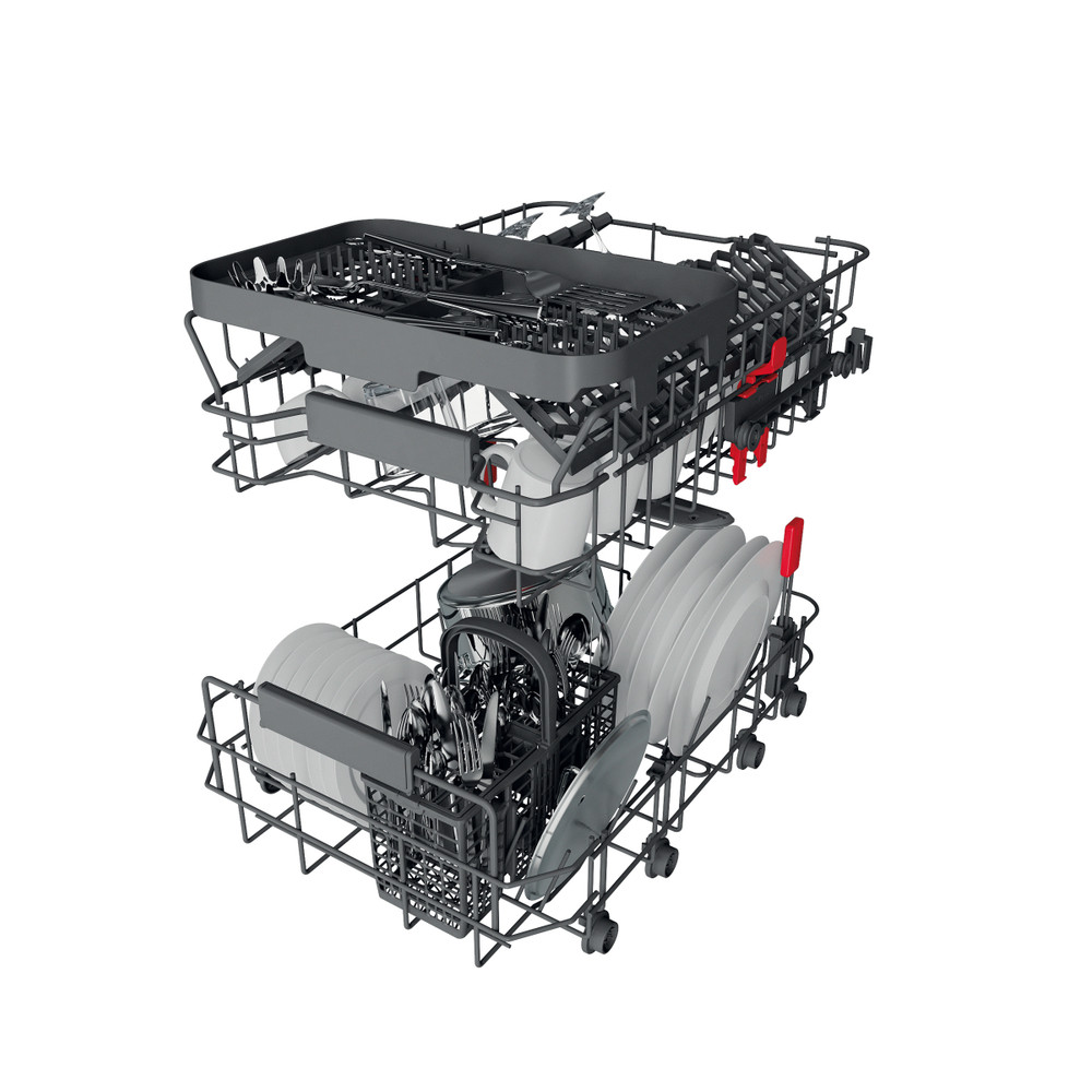 Whirlpool Myčka nádobí Volně stojící WSFO 3T125 6PC X Volně stojící E Technical Translucent