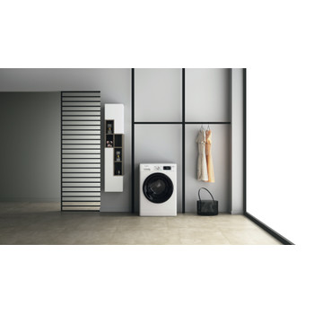 Whirlpool Mosó-szárító Szabadonálló FFWDB 864349 BV EE Fehér Elöltöltős Lifestyle frontal