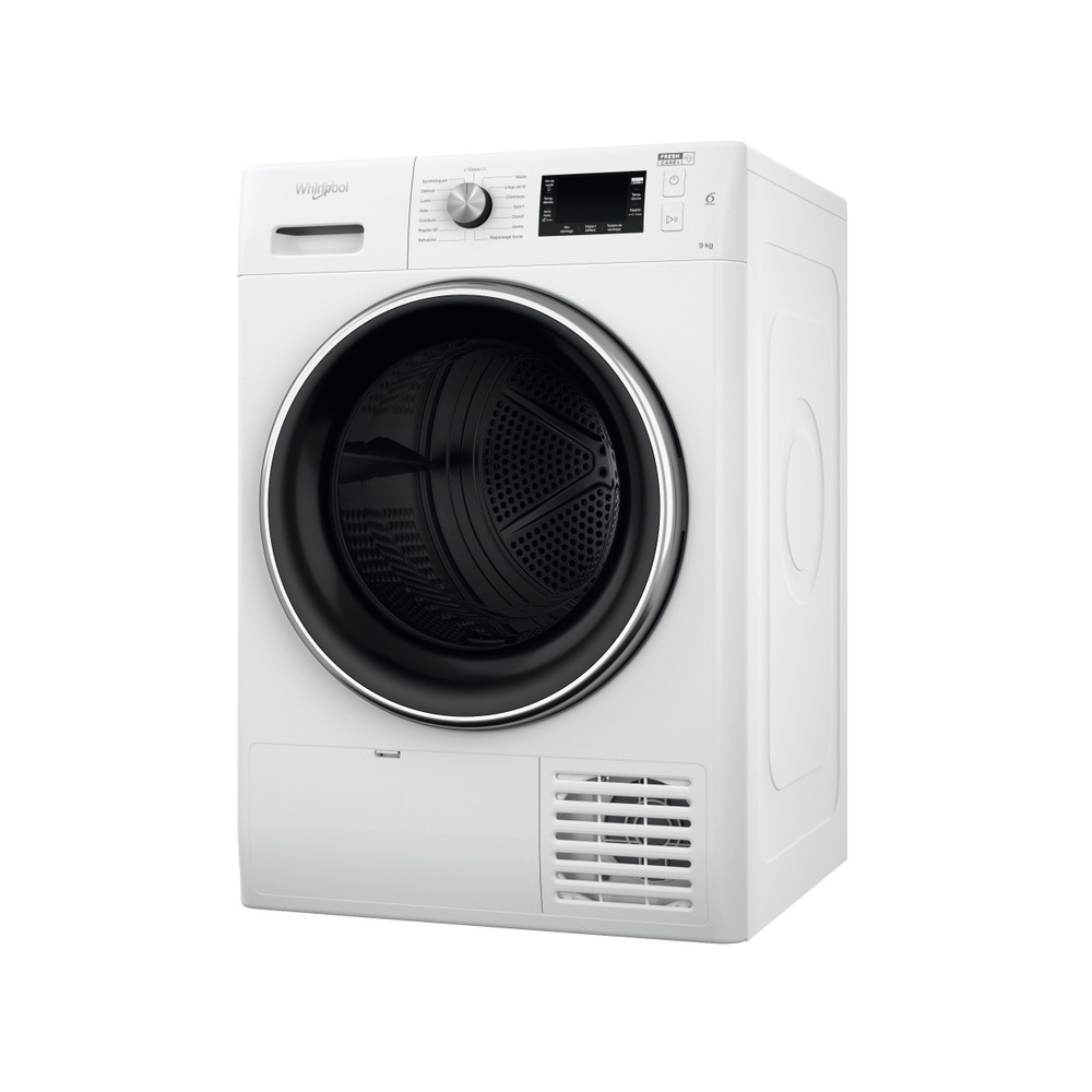 Whirlpool Sèche-linge FFT M22 9X3BX FR Blanc Perspective
