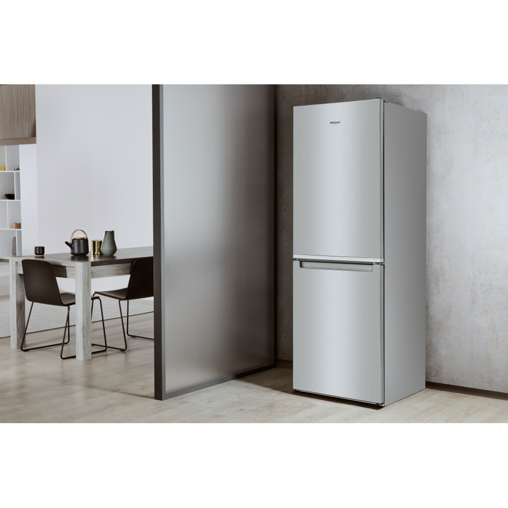 Whirlpool Kombinirani hladnjak Samostojeći W5 721E OX 2 Optički Inox 2 doors Lifestyle perspective