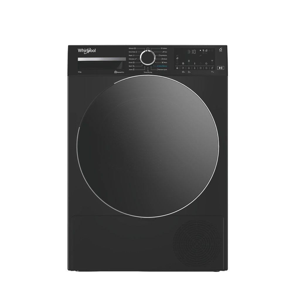 Whirlpool Dryr WP A10X BBS EE Negru Frontal