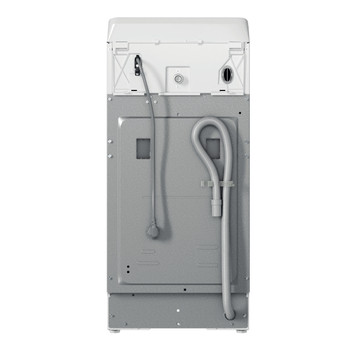 Whirlpool Пральна машина Соло TDLR 6040S EU/N Білий Top loader відсутній Back / Lateral