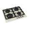 Whirlpool Plīts virsma AKTL 629/S Silver Dawn Gāzes Frontal
