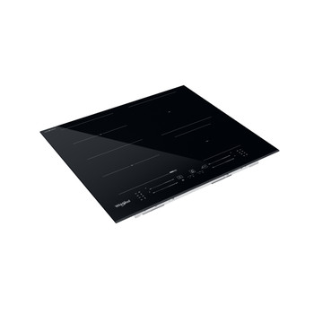 Whirlpool Placa WF S5060 CPBF Preto Induction vitroceramic Perspective