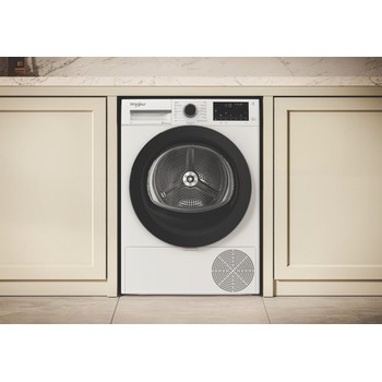 Whirlpool Droger C WD1 94M WBS BE Wit Lifestyle frontal