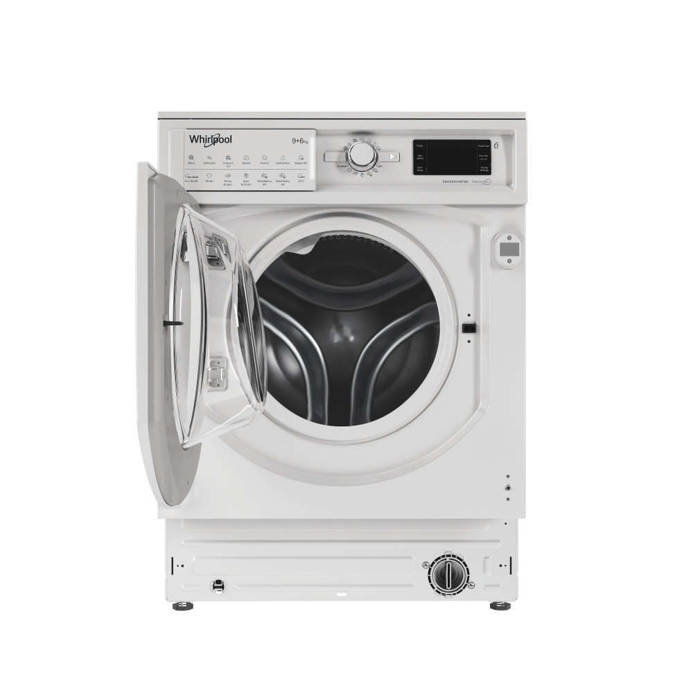 Whirlpool Washer dryer Built-in BI WDWG 961485 UK White Front loader Frontal open