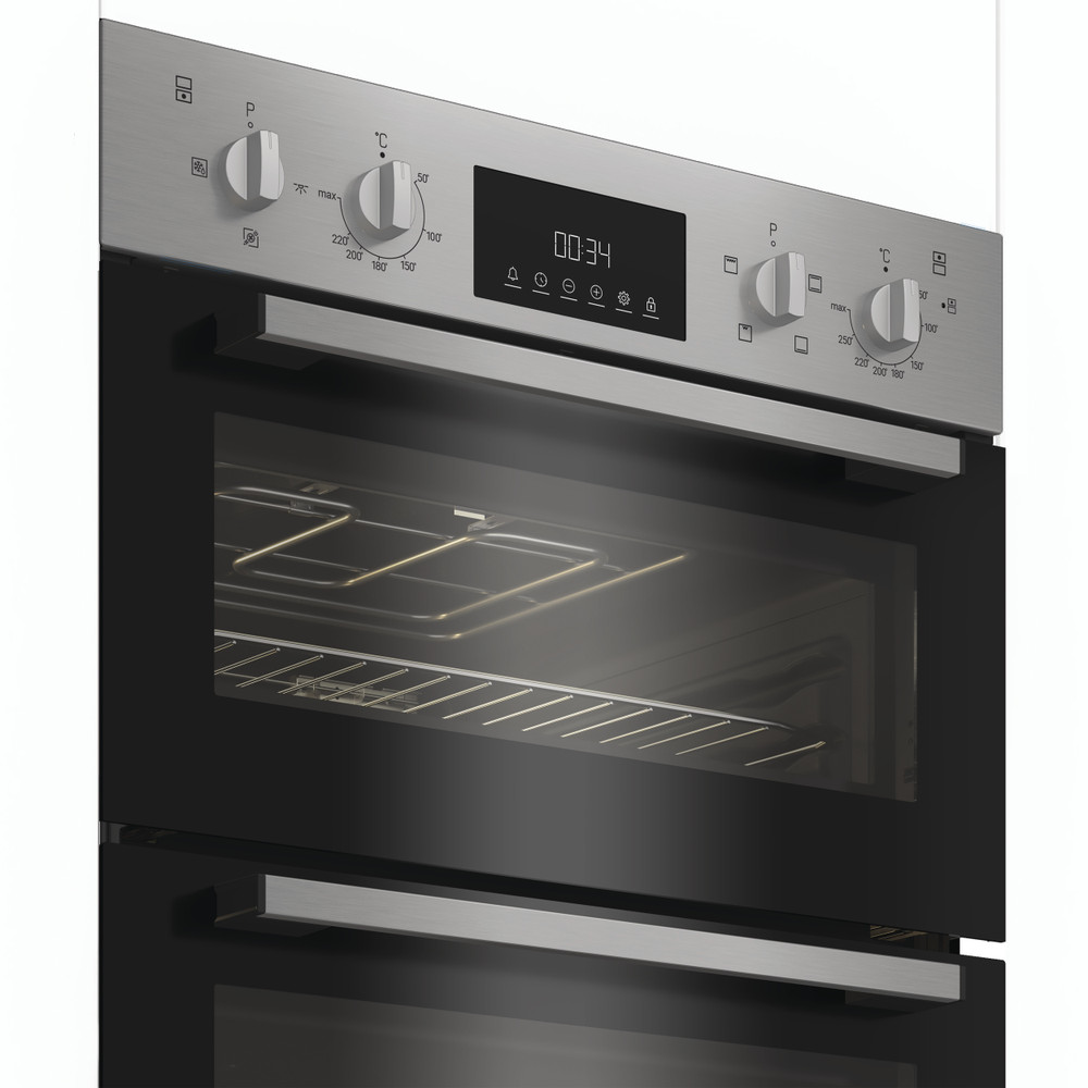 Indesit Double oven DII 10D IX Inox A Lifestyle control panel