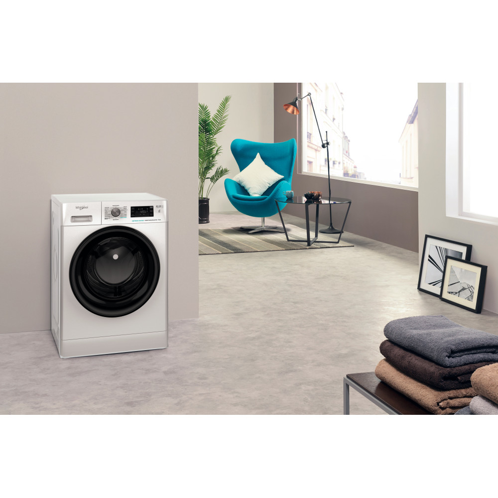 Whirlpool Пральна машина Соло FFB 8248 BV UA Білий Front loader A+++ Lifestyle perspective