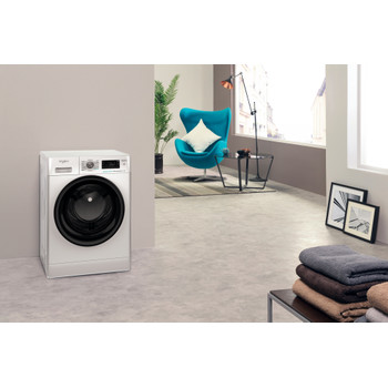 Whirlpool Пральна машина Соло FFB 8248 BV UA Білий Front loader A+++ Lifestyle perspective