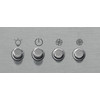 Indesit Campana Encastre IHBS 9.4 LM X Inox Wall-mounted Mecánico Control panel