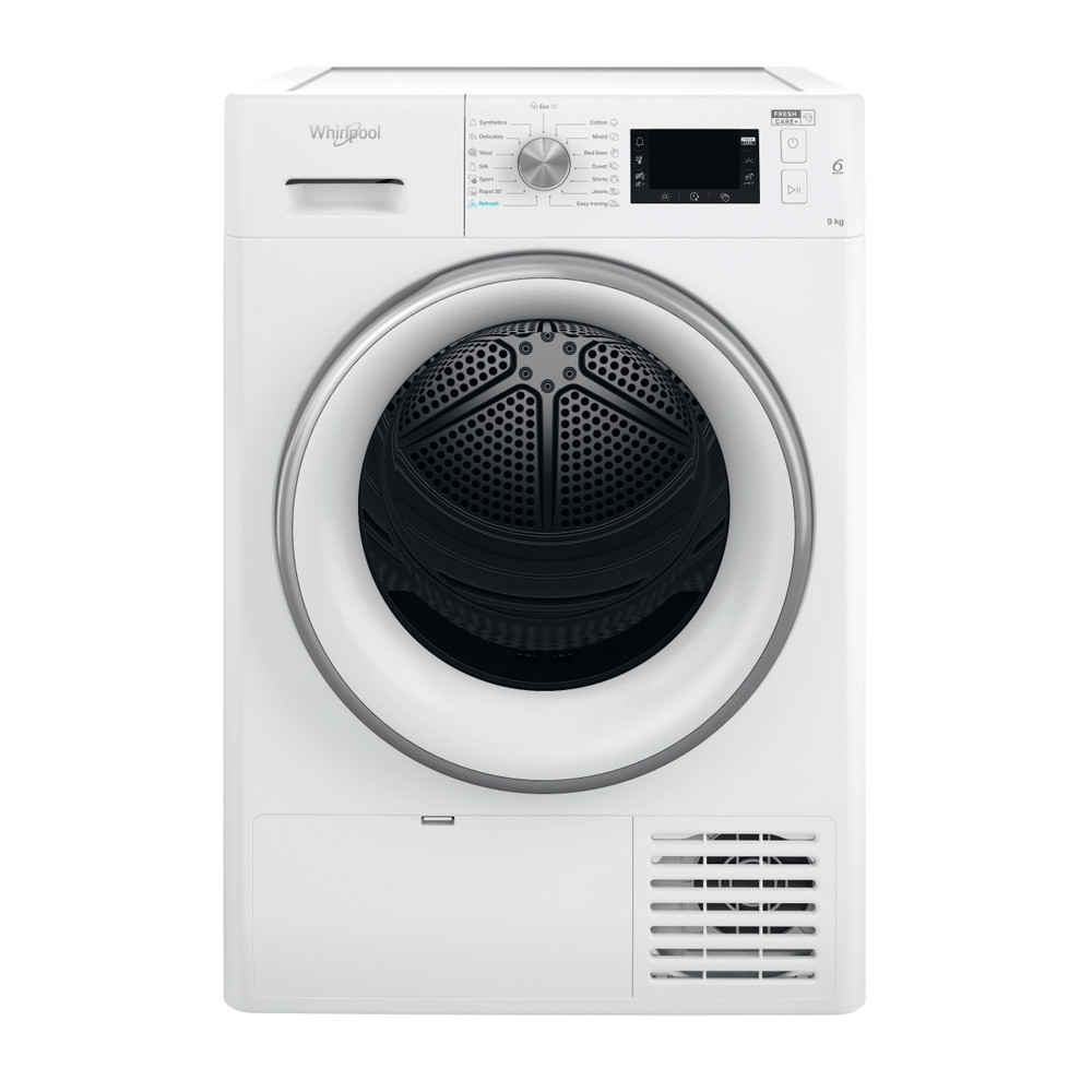 Whirlpool Sušička FFT M22 9X2WS EE Bílá Frontal