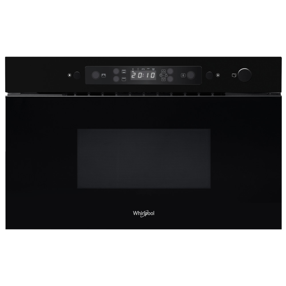 Whirlpool Mikrohullámú sütő Beépíthető AMW 439/NB Fekete Elektromos 22 Mikrohullám+Grill funkció 750 Frontal