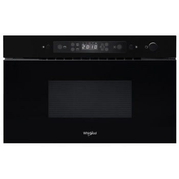 Whirlpool Mikrohullámú sütő Beépíthető AMW 439/NB Fekete Elektromos 22 Mikrohullám+Grill funkció 750 Frontal