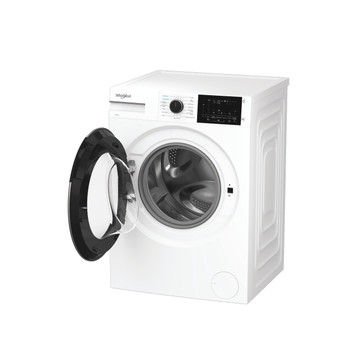 Whirlpool Vaskemaskin Frittstående WSPM 06WB EE Hvit Front loader A Perspective open