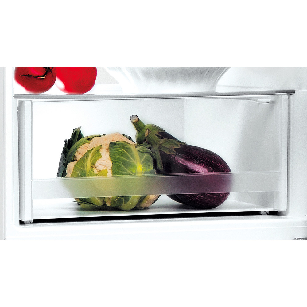 Indesit Kombinovaná chladnička s mrazničkou Voľne stojace LI9 S2E W Biela 2 doors Drawer