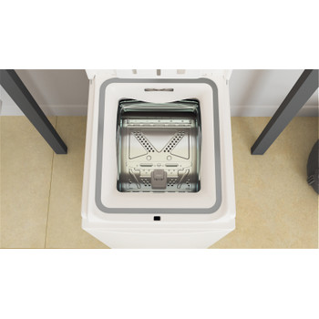 Whirlpool Пральна машина Соло TDLR 6040S EU/N Білий Top loader відсутній Drawer