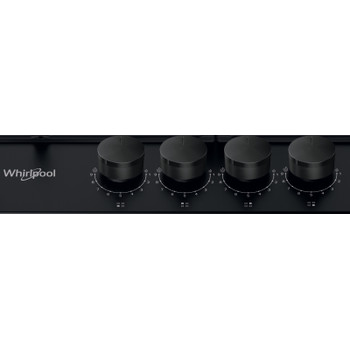 Whirlpool Főzőlap TKRL 661 NB Antracit Gáz Control panel