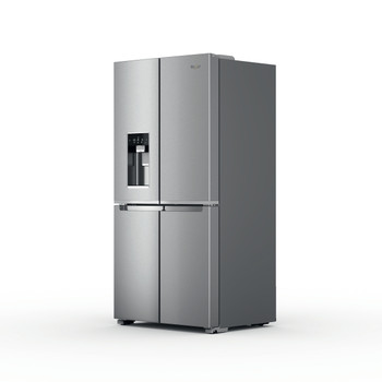 Whirlpool Side-by-Side Libre instalación WQ9I MO2L EF Inox Look Perspective