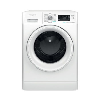 Whirlpool Lavadora secadora Libre instalación FFWDB 864349 WV SPT Blanco Cargador frontal Frontal