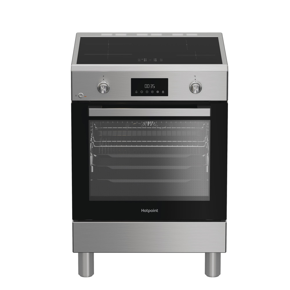 Hotpoint_Ariston Fogão H6I8LMSAX Inox Electrical Frontal