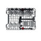 Whirlpool Nõudepesumasin Integreeritav WSIP 4O33 PFE Full-integrated D Frontal