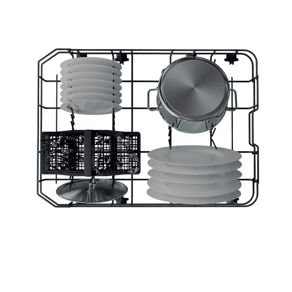 Whirlpool Dishwasher Freestanding WH2FE10CS80XUK Freestanding E Rack