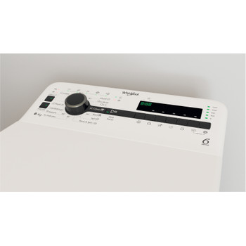 Whirlpool Perilica za rublje Samostojeći TDLRB 6240SS EU/N Bijela Gornje punjenje C Lifestyle control panel