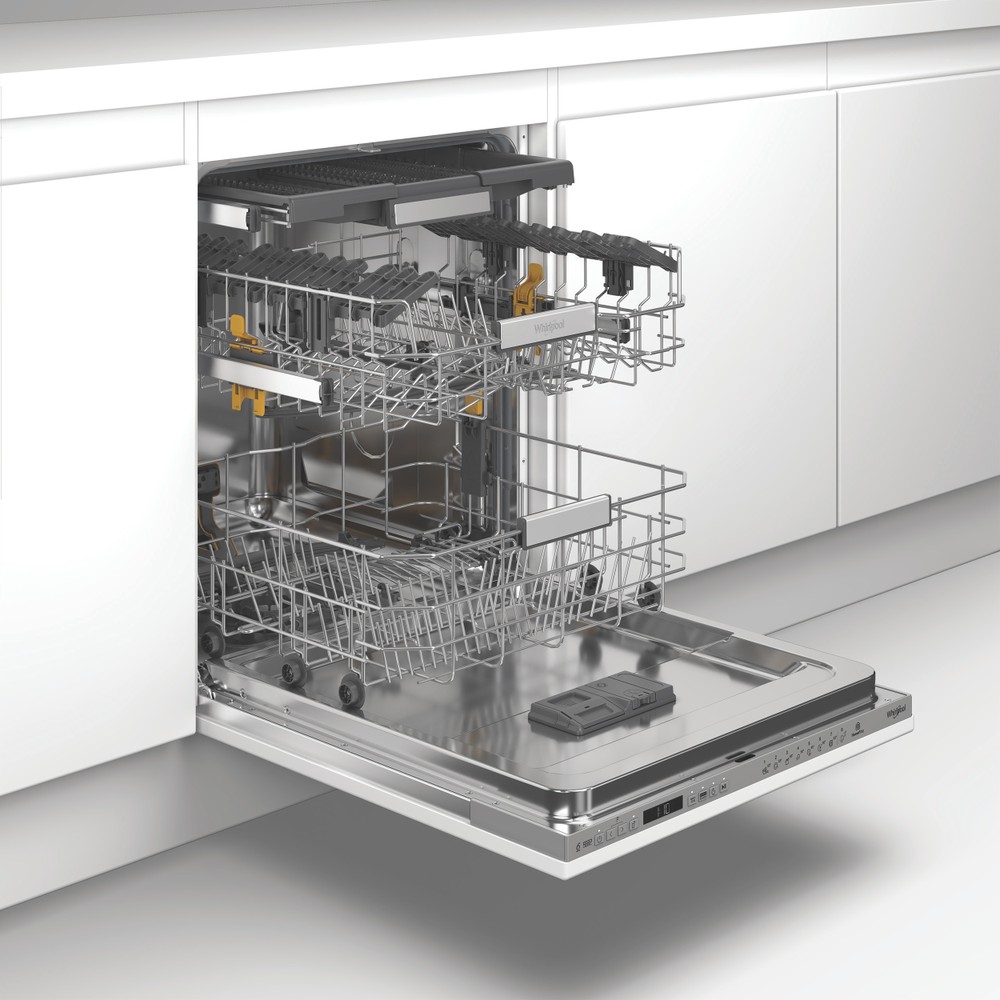 Whirlpool Umývačka riadu Vstavané WIO30540PELGC Full-integrated B Perspective open