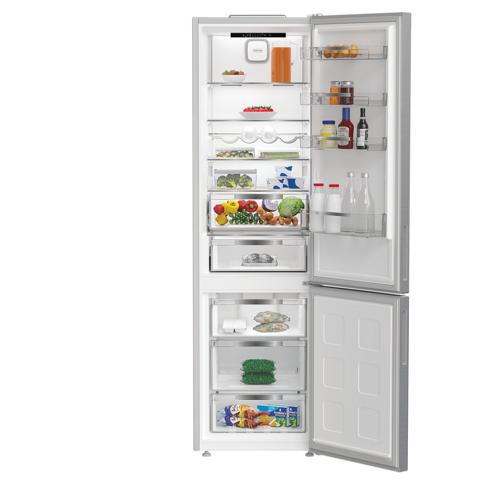 Hotpoint Combiné Pose-libre HPK 25402 XP7E New Silver – ARC 1035 2 portes Lifestyle frontal open