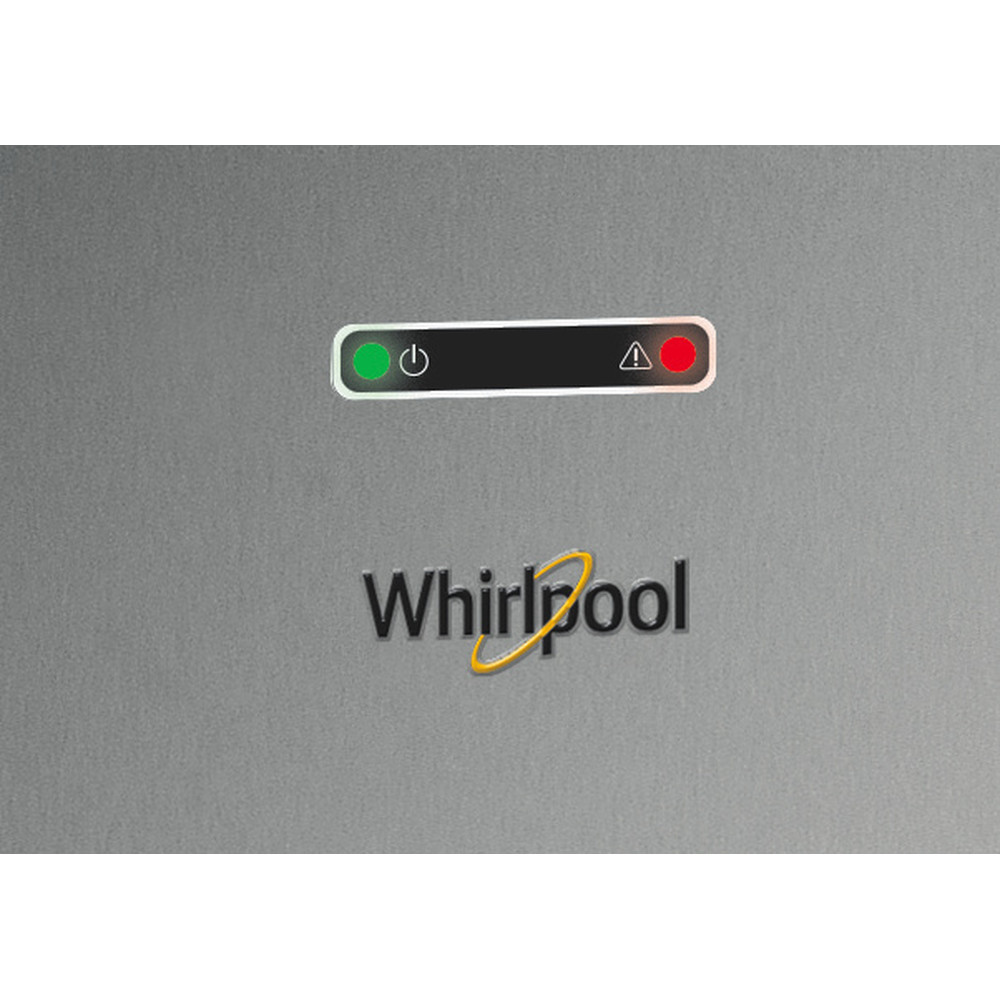 Whirlpool Fryser Frittstående UW8 F2Y XBI F 2 Optic Inox Control panel