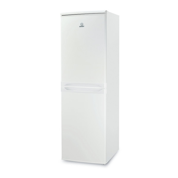 Indesit Køleskab/fryser kombination Fritstående CAA 55 1 Hvid 2 doors Perspective