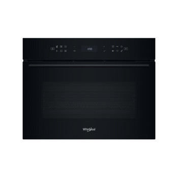 Whirlpool Four à micro-ondes Encastrable WCW7O7HTSB Noir Électronique 53 Micro-ondes combiné 950 Frontal