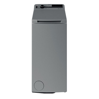 Whirlpool Maşină de spălat rufe Independent TDLRS 7232BS EU Silver Încărcare Verticală D Frontal