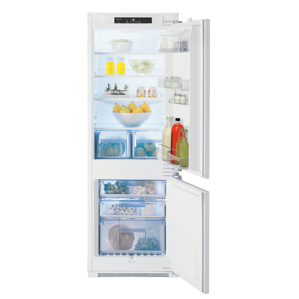Bauknecht Réfrigérateur combiné S KGEE 3260 A++ Blanc 2 portes Frontal open