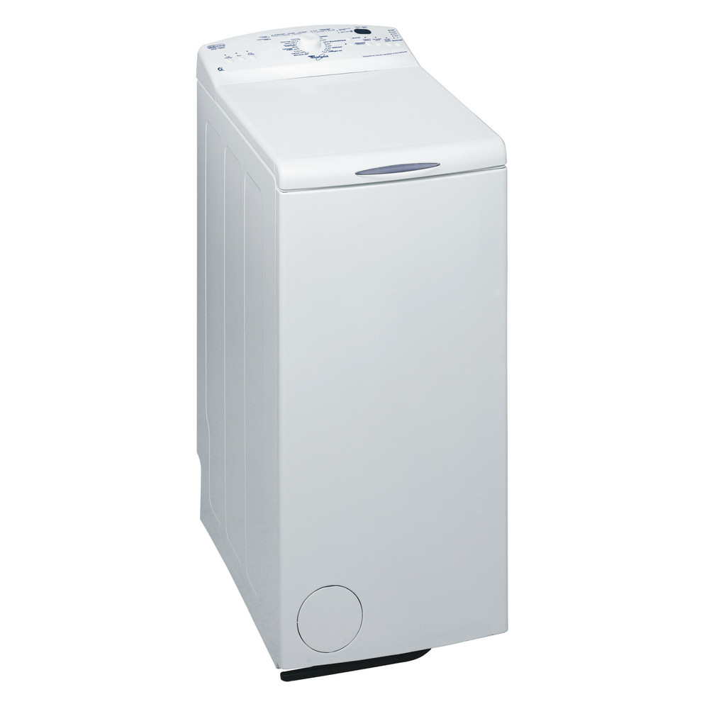 Whirlpool Lave-linge Pose-libre AWE 7650 Blanc Top loader A+ Perspective