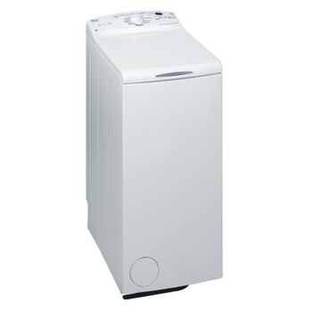 Whirlpool Lave-linge Pose-libre AWE 7650 Blanc Top loader A+ Perspective