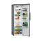 Whirlpool Jääkaappi Vapaasti sijoitettava SW8 AM2 D XR 2 Optinen Inox-harmaa Perspective