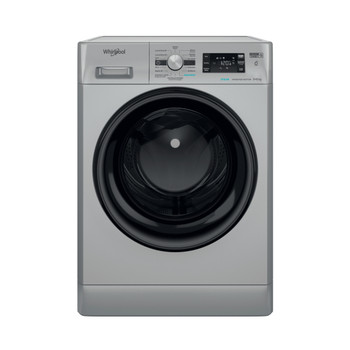 Whirlpool Lavadora secadora Libre instalación FFWDB 964489 SBV SPT Plata Cargador frontal Frontal
